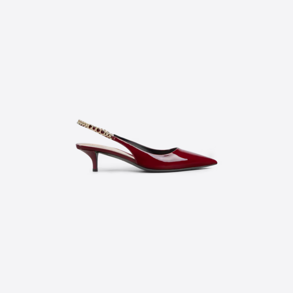 Red GS Slingback Pump