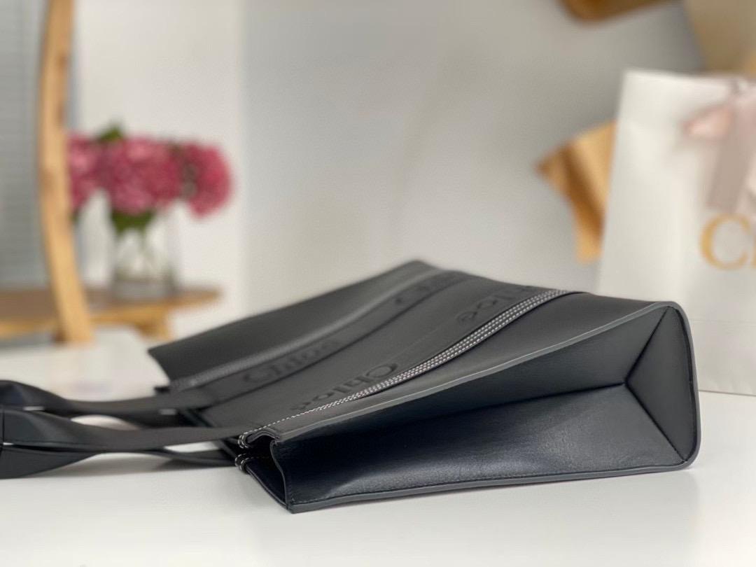 Black CW large tote bag