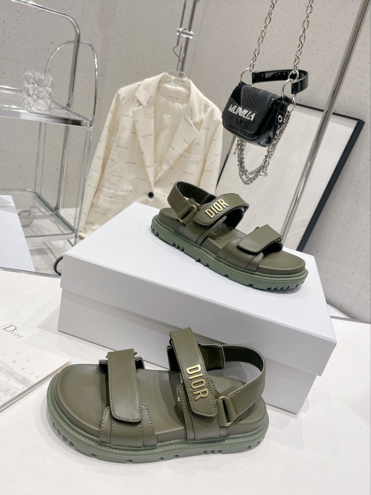 Khaki DA sandal
