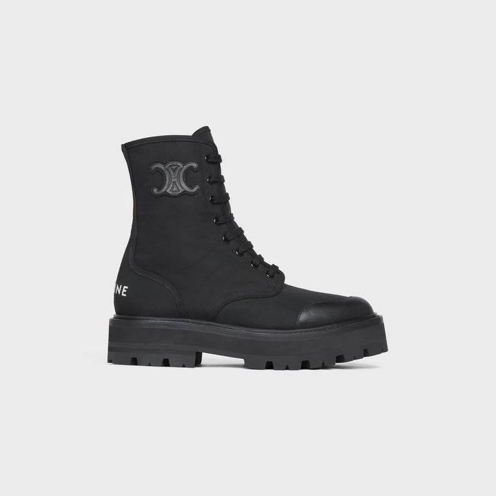 Black CB laced up boot