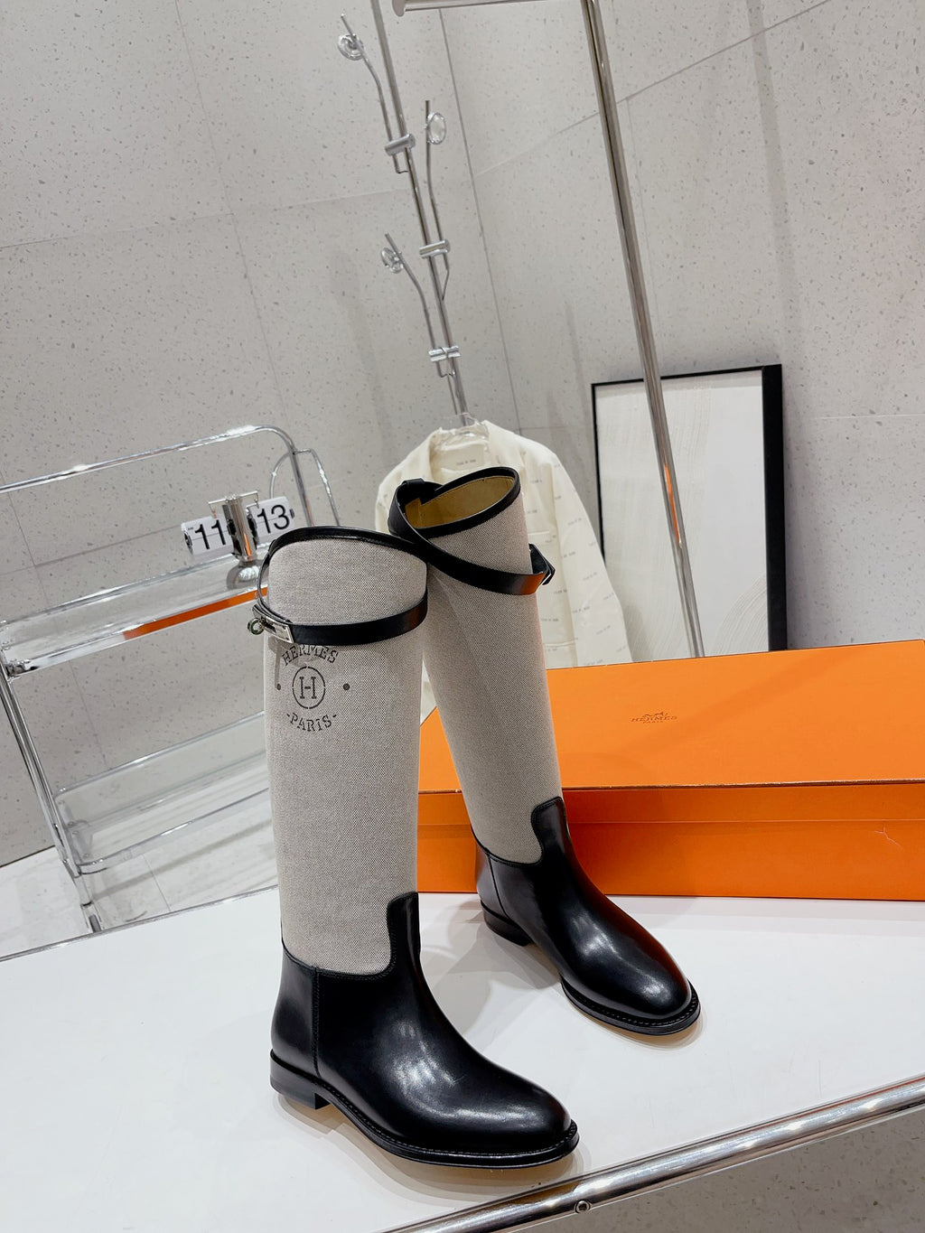 Prunoir / Noir Jumping Boot