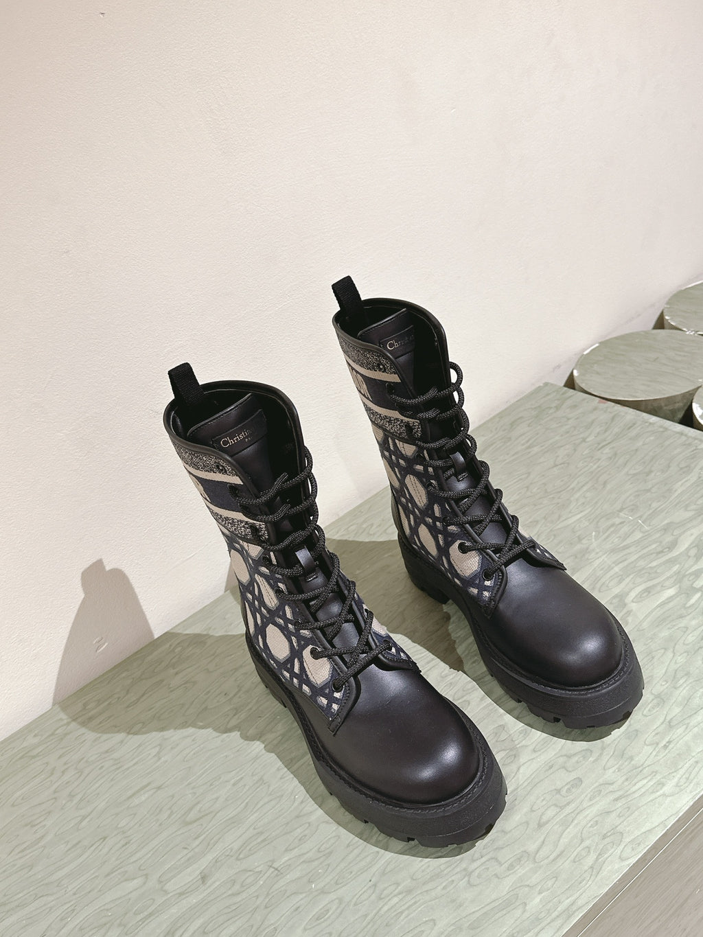 Black & Blue D-Major Ankle Boot