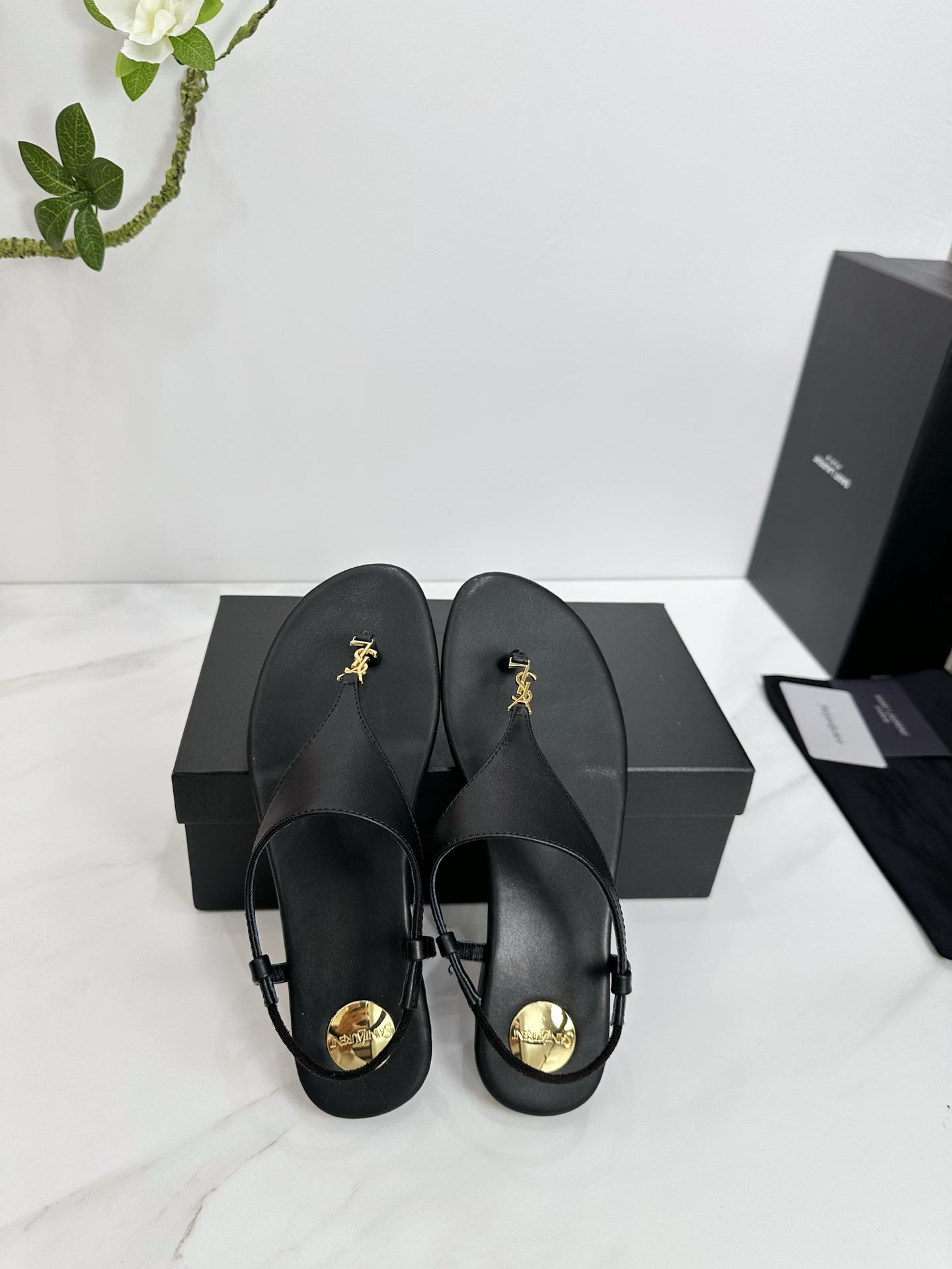 Black Cassandra Sandals
