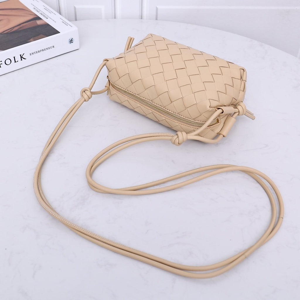 Almond LC cross-body mini bag