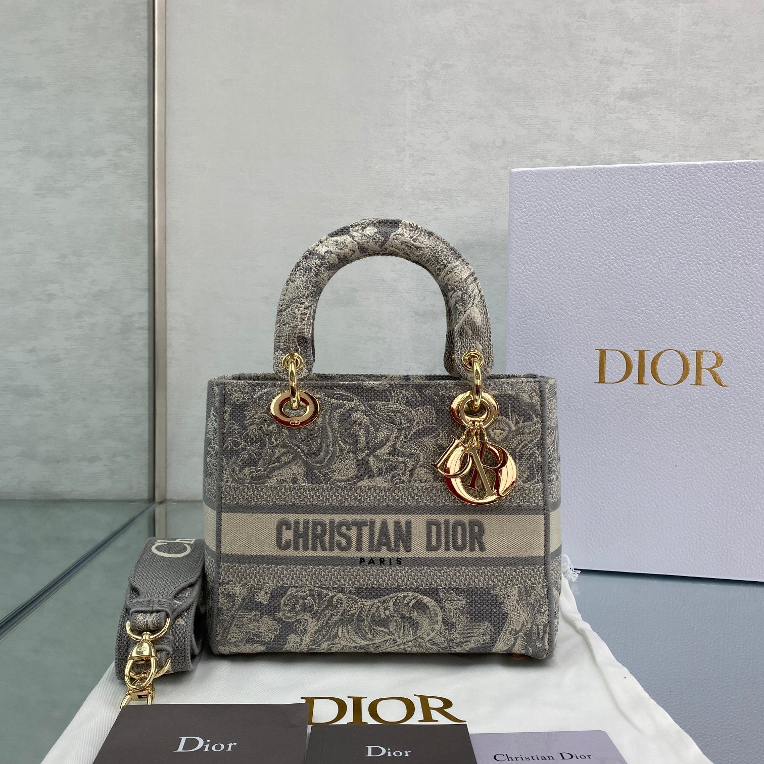 Gray medium LD-lite bag