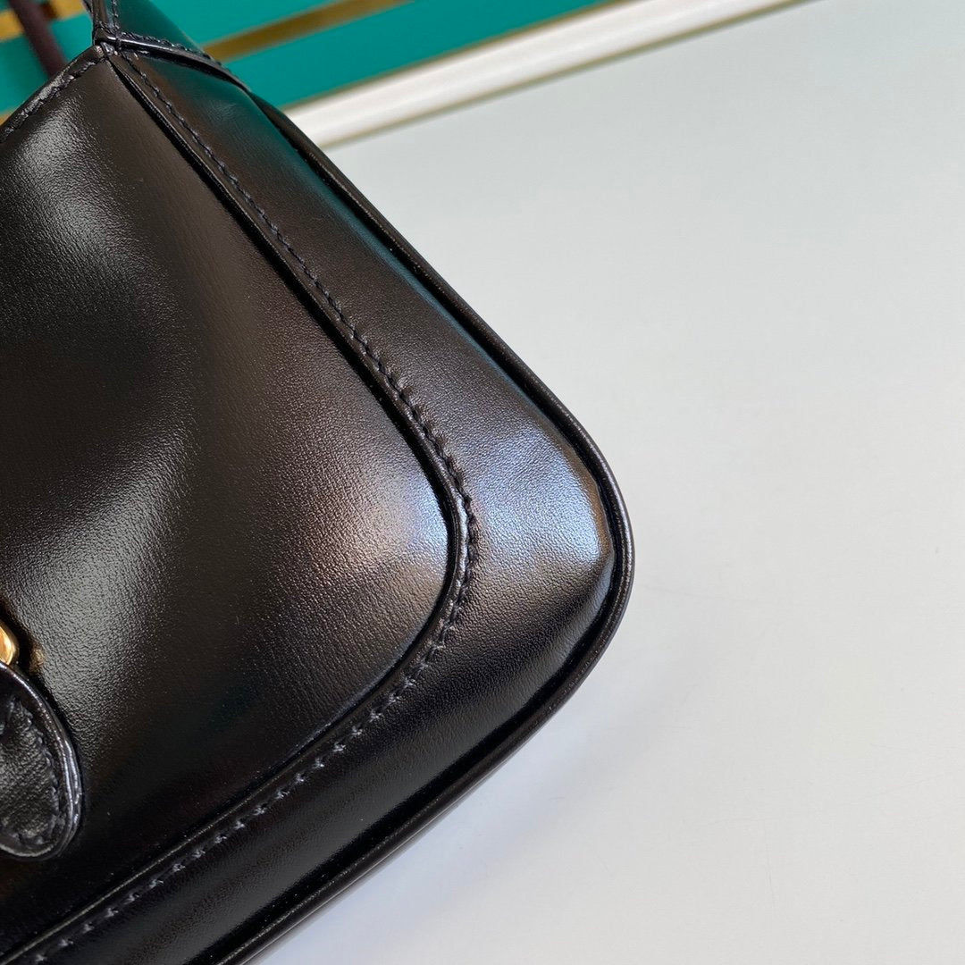 Black GJ 1961 mini shoulder bag