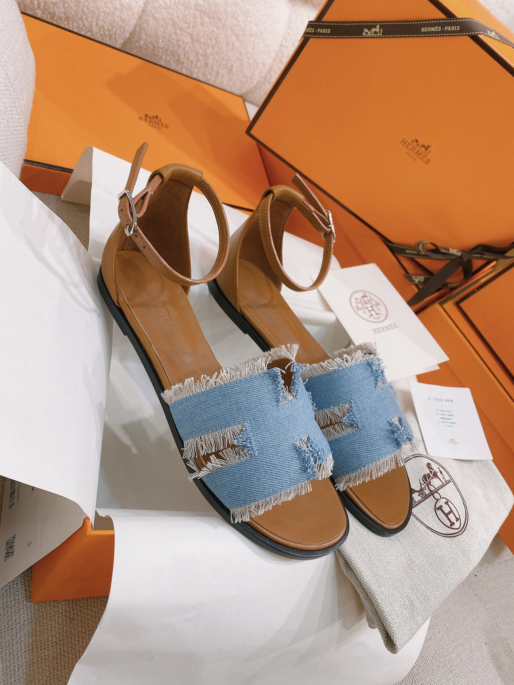 Bleu Clair / Nature HS Sandal