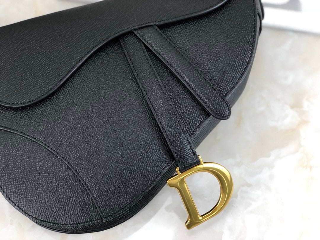 Black DS calfskin bag