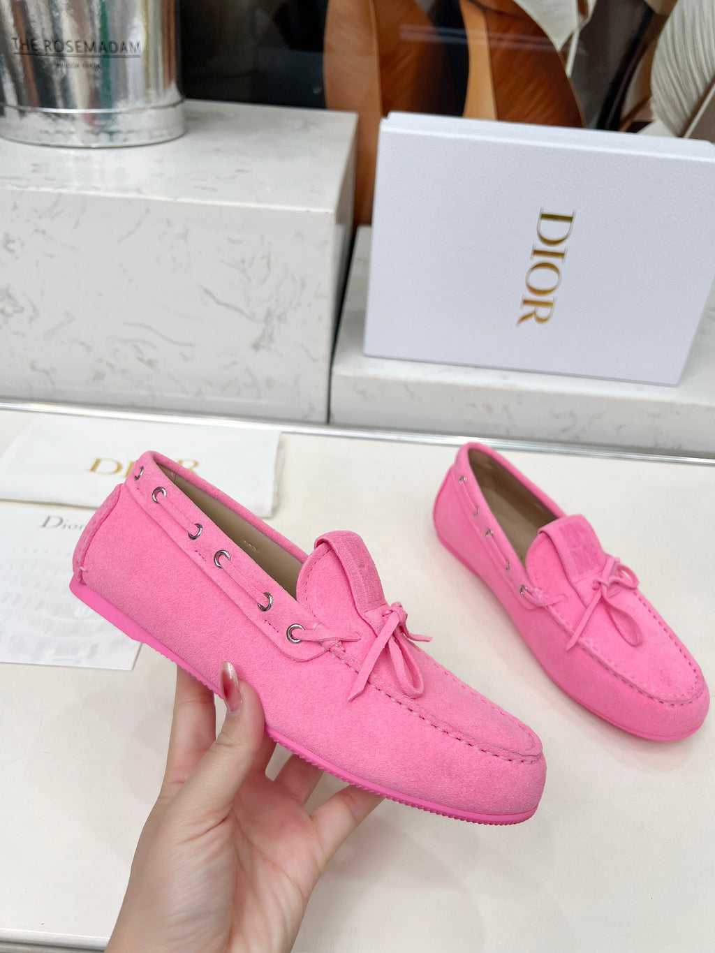 Fluorescent Pink Miss D Street Loafer