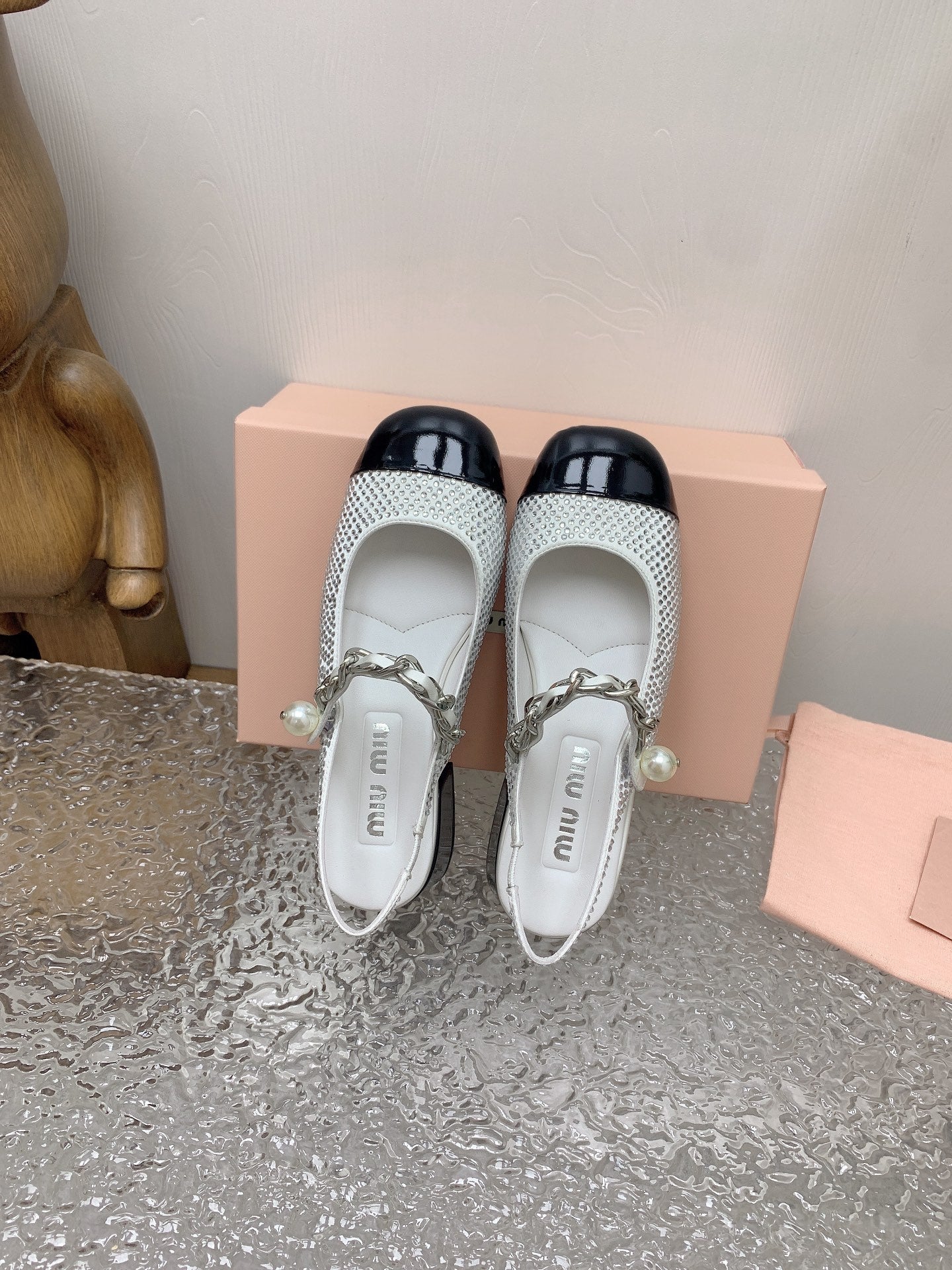 Satin & Crystal Slingback Pumps