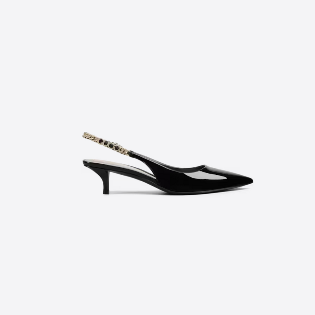Black GS Slingback Pump