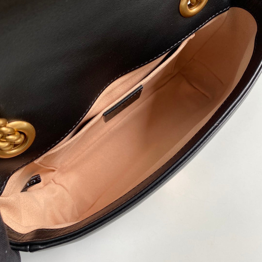 Black GM mini shoulder bag