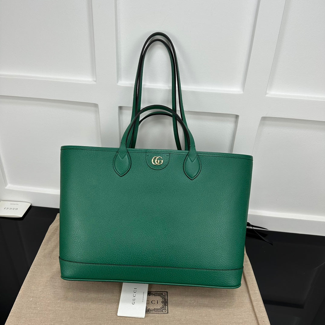 Green GO Medium Tote Bag
