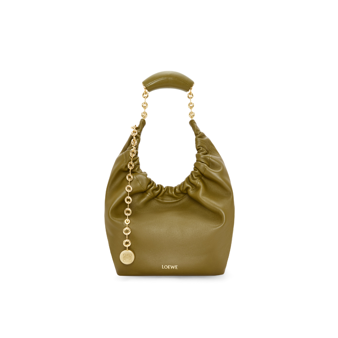 Olive Small Squeeze Bag
