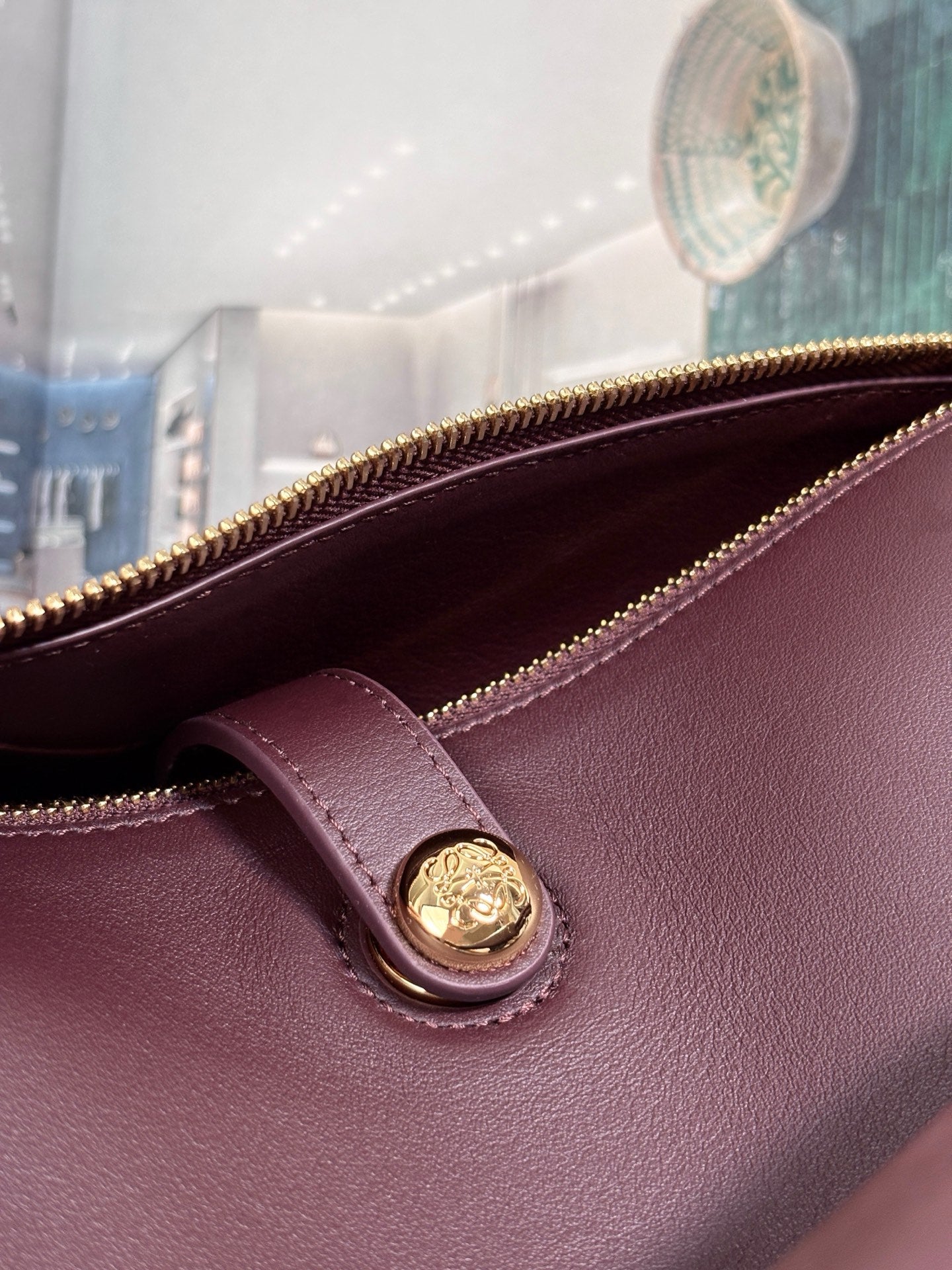 Dark Burgundy Medium Madrid Bag