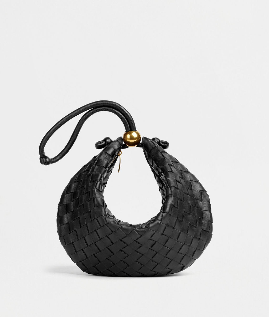 Black BV Medium Turn Pouch