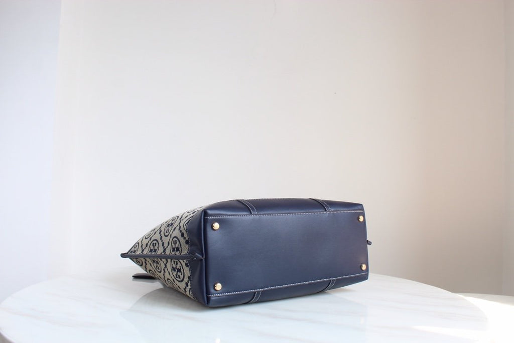 Navy TP tote bag