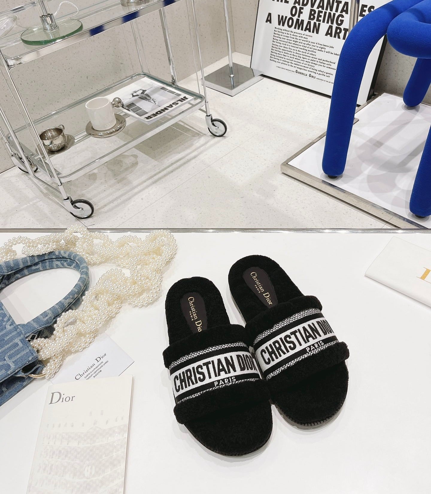 Black DD slide