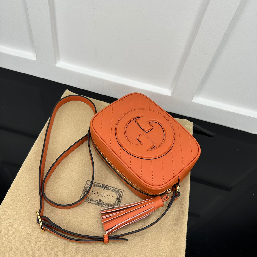 Orange GB Small Shoulder Bag