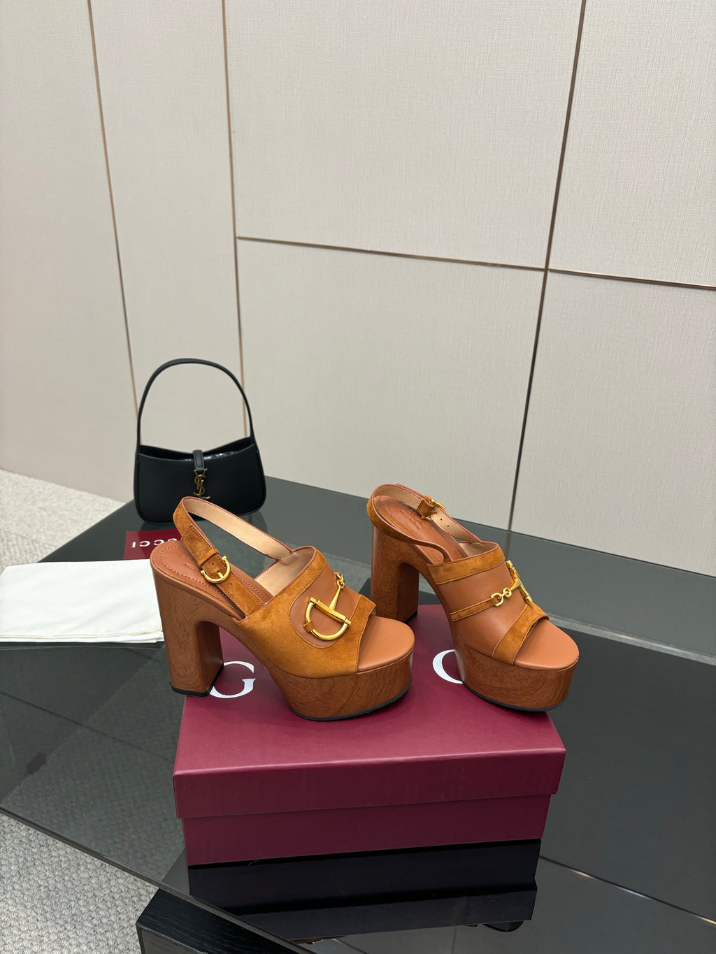 Brown Platform Sandal