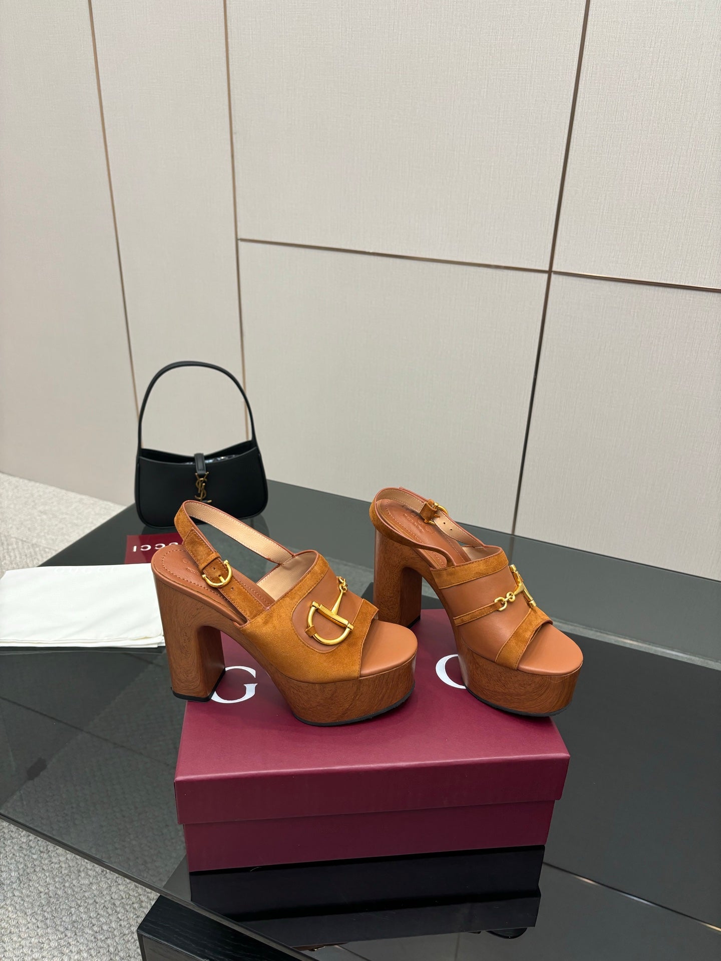 Brown Platform Sandal