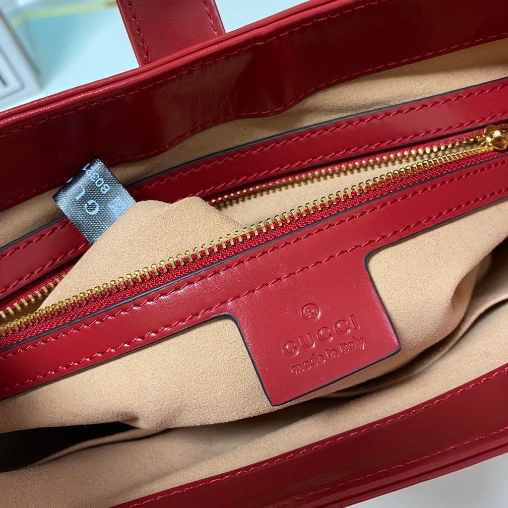 Red GJ 1961 small shoulder bag