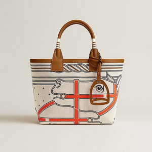 Gris / Beige / Ecru / Beige / Gold Steeple 25 Bag