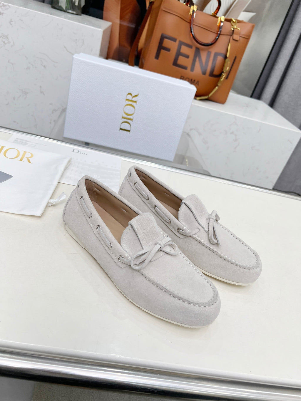 Gray Miss D Street Loafer
