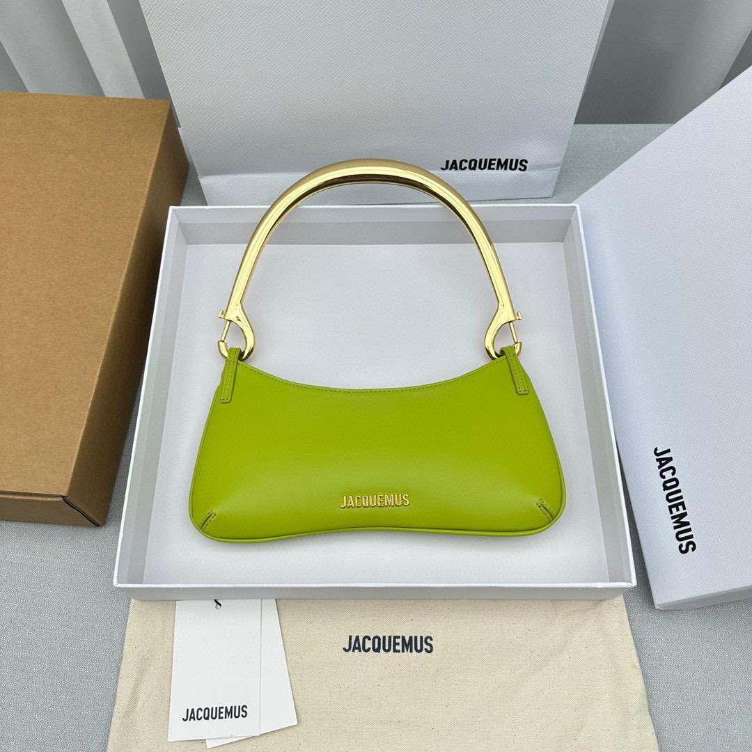 Green LB Carabiner Strap Shoulder Bag