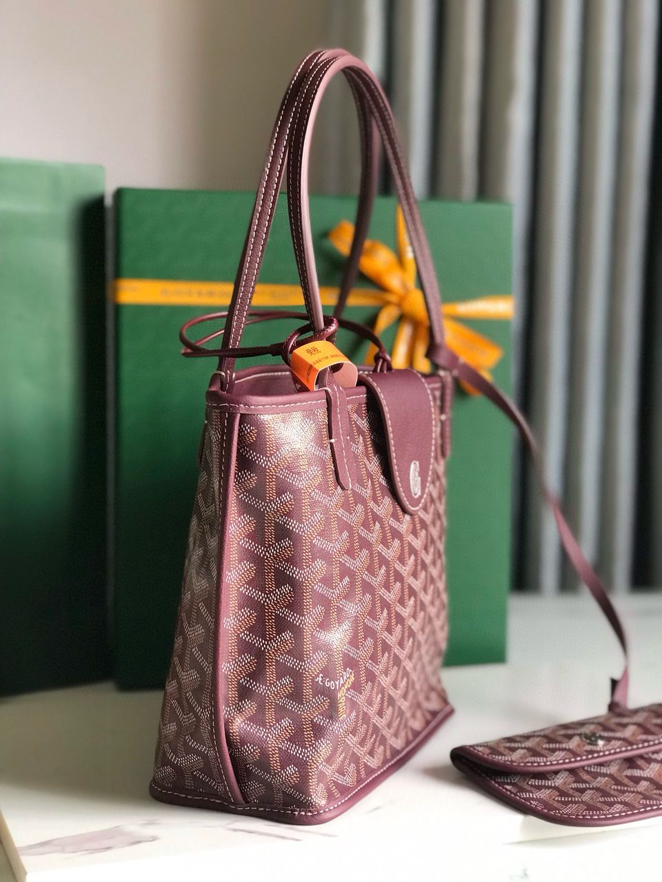 Burgundy Anjou Mini Bag