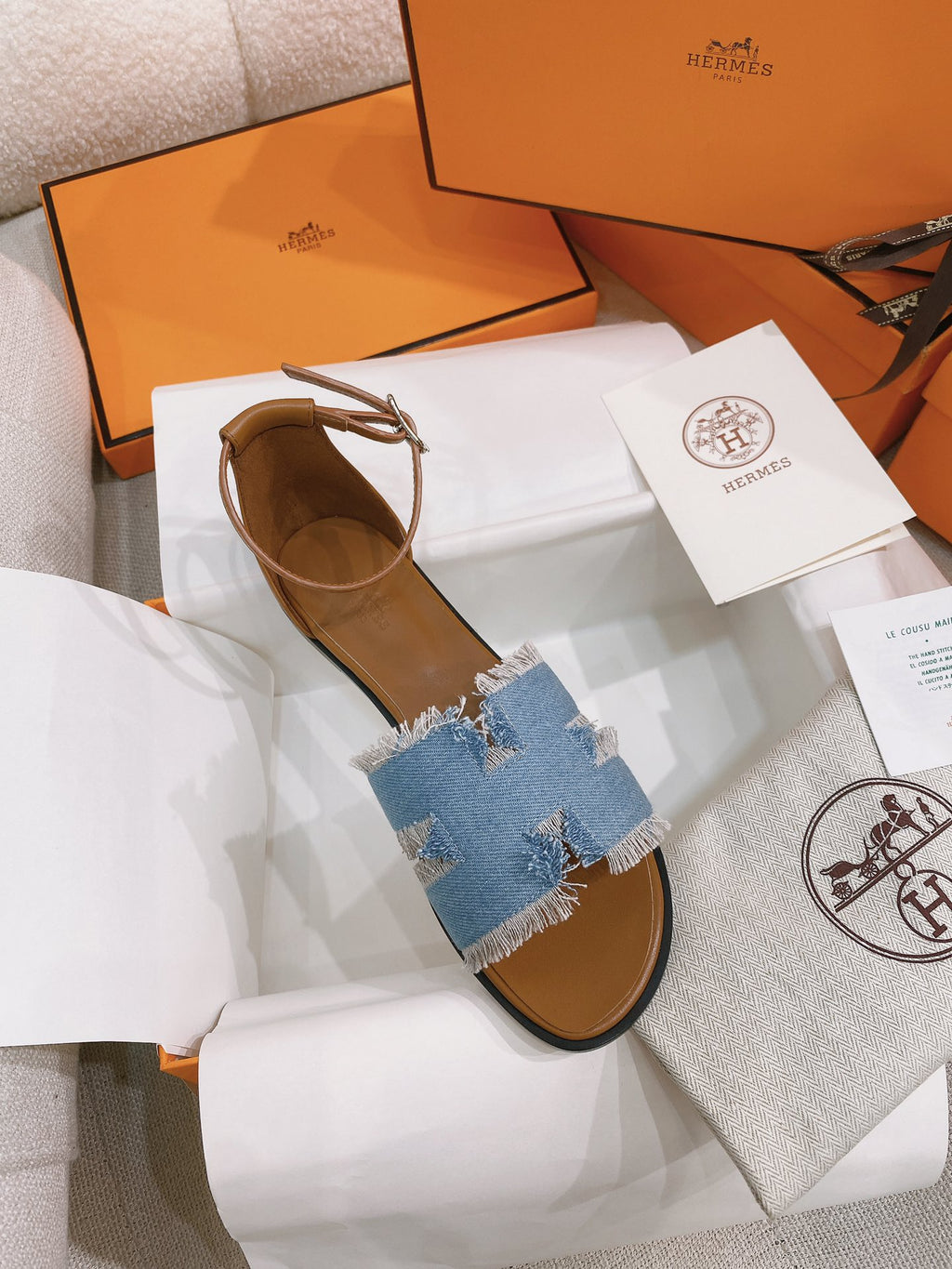 Bleu Clair / Nature HS Sandal