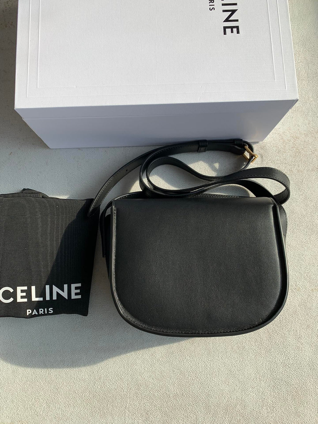 Black FC triomphe bag