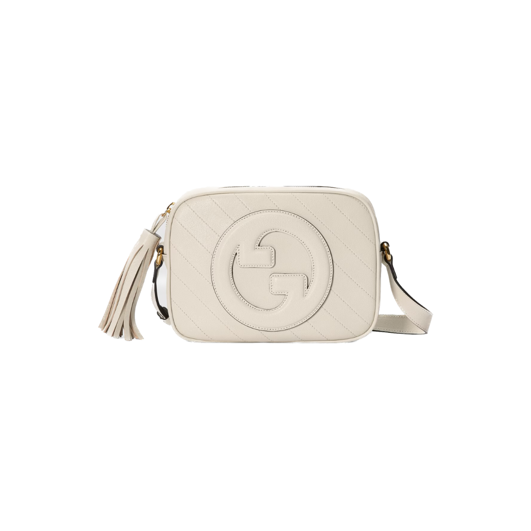 White GB Small Shoulder Bag