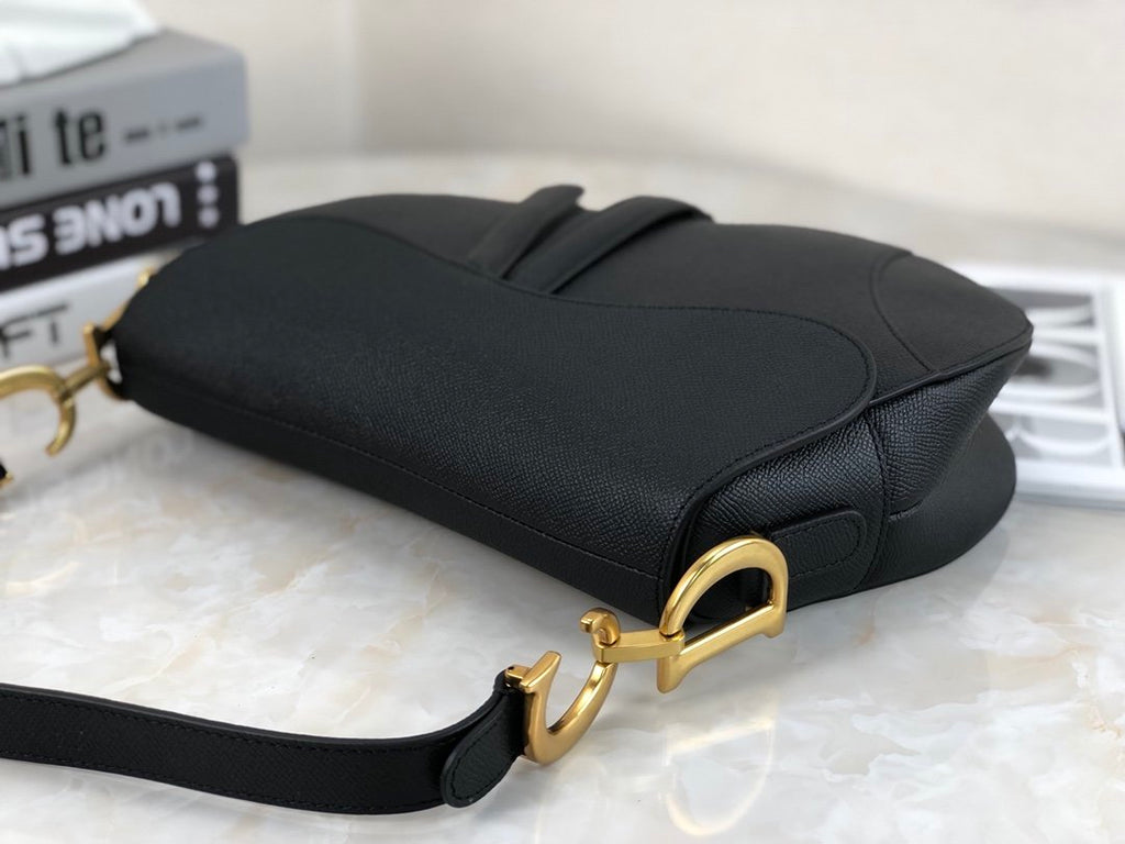 Black DS calfskin bag