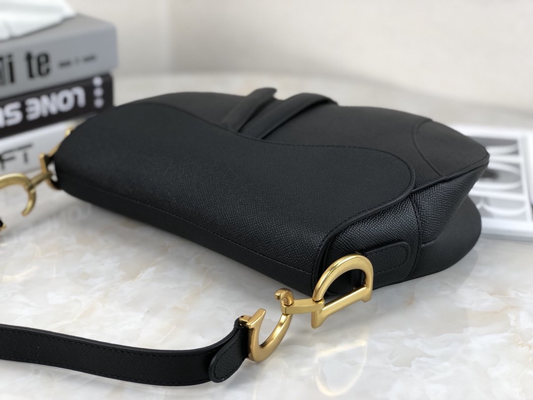 Black DS calfskin bag