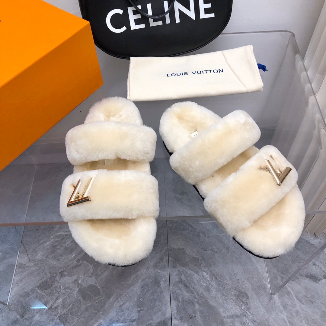 Nude Comfort Flat Mule