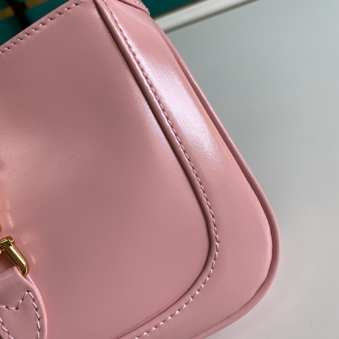 Light pink GJ 1961 mini shoulder bag