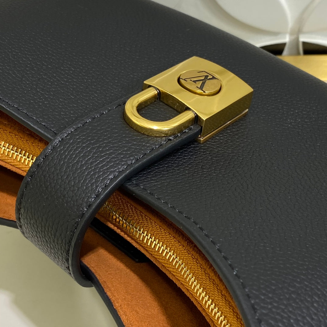 Black LK Shoulder Bag