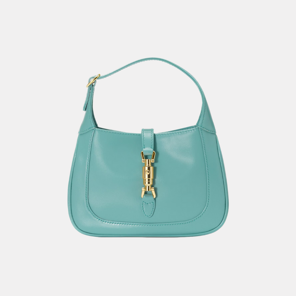 Light blue GJ 1961 mini shoulder bag