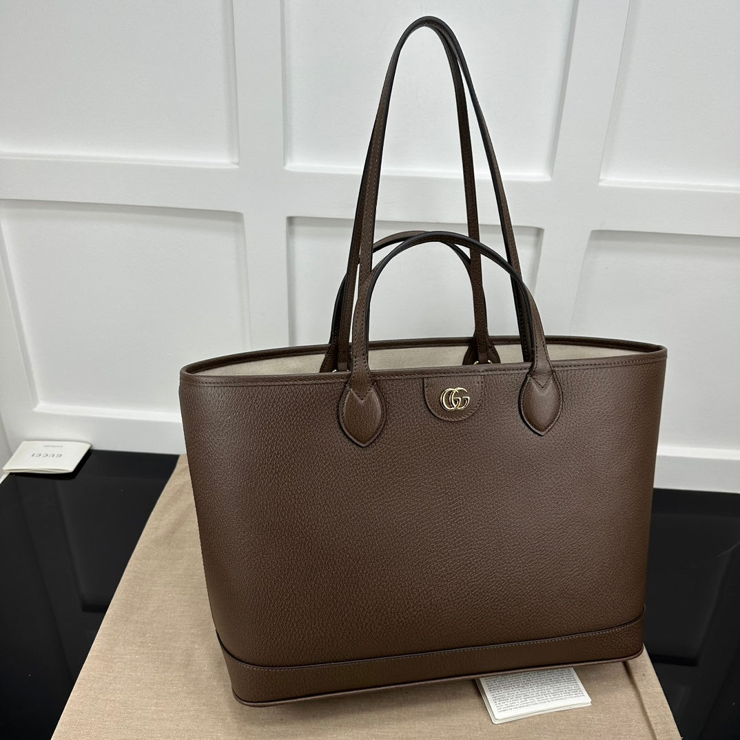Brown GO Medium Tote Bag