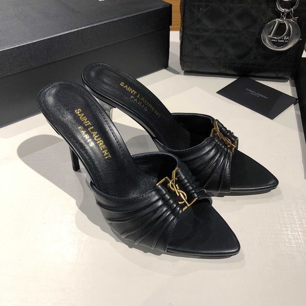 Black Babylone Mules