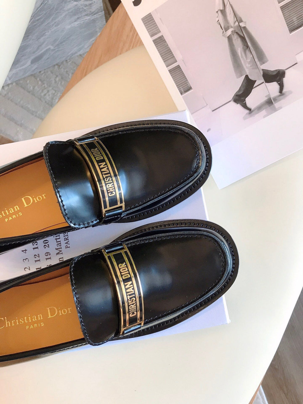 Black DC loafer