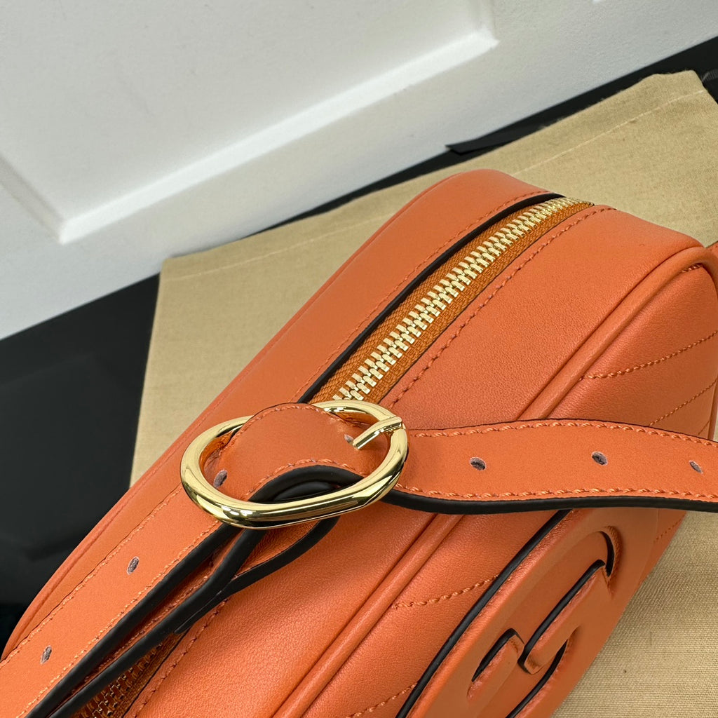 Orange GB Small Shoulder Bag