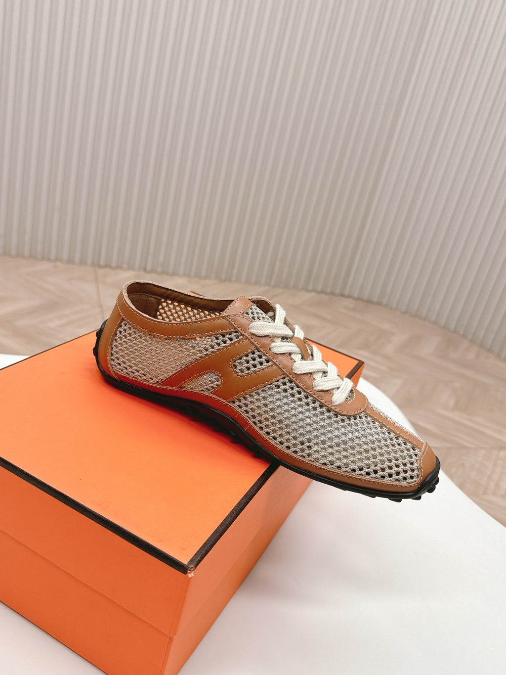 Beige Lin/Naturel Kiga Sneaker