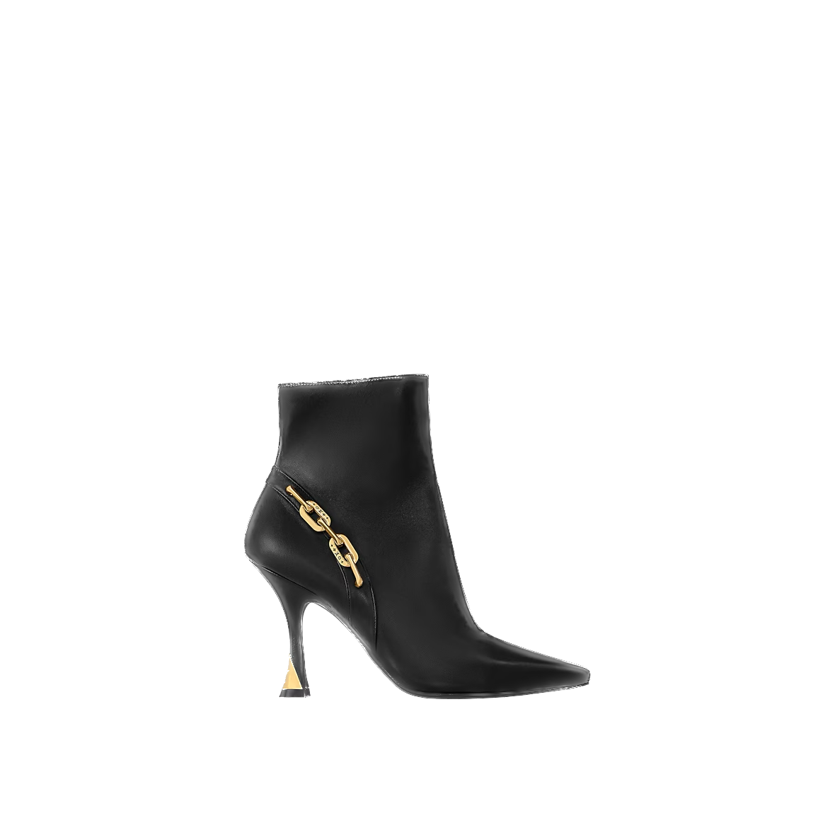 Black Sparkle Ankle Boot