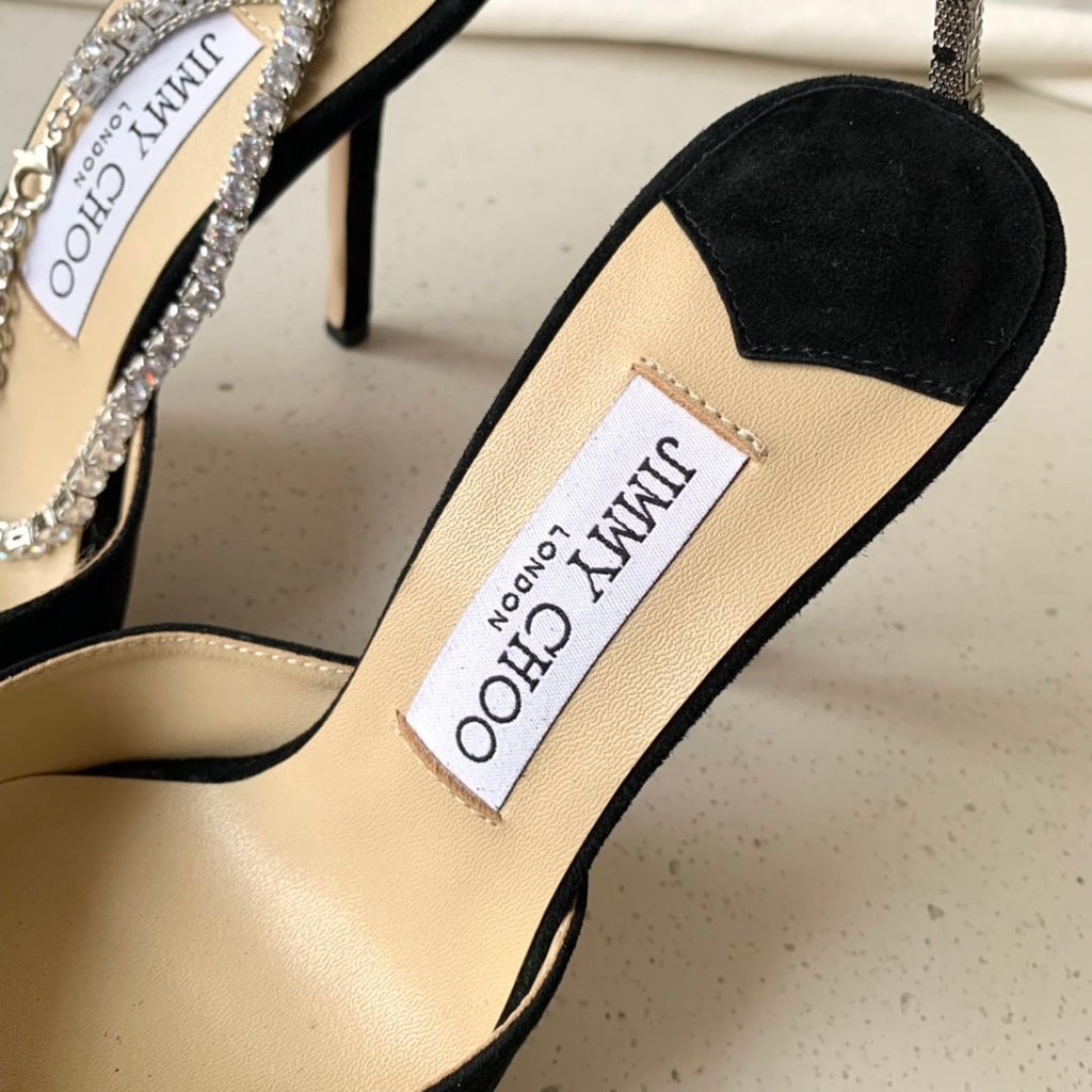 Black Suede JS Pumps