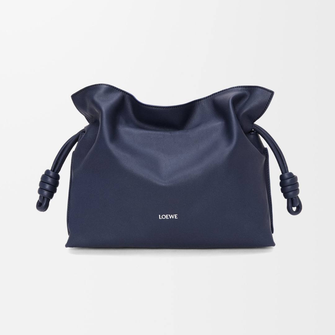 Abyss Blue Medium Flamenco Clutch