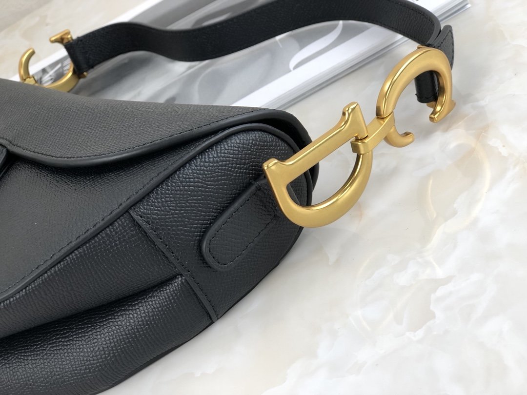 Black DS calfskin bag