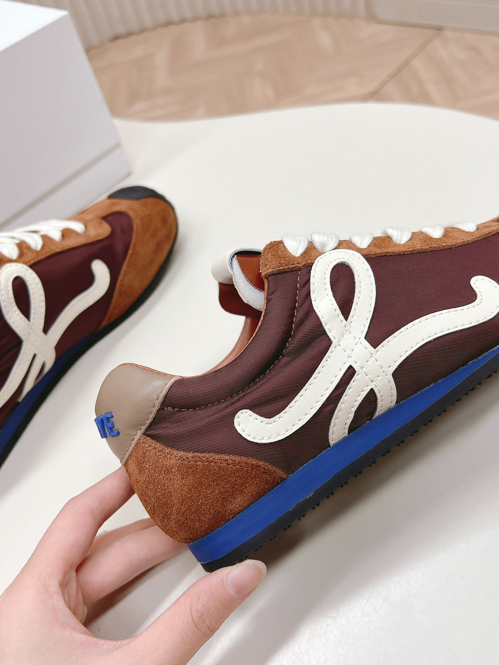 Brown/Blue Ballet Runner
