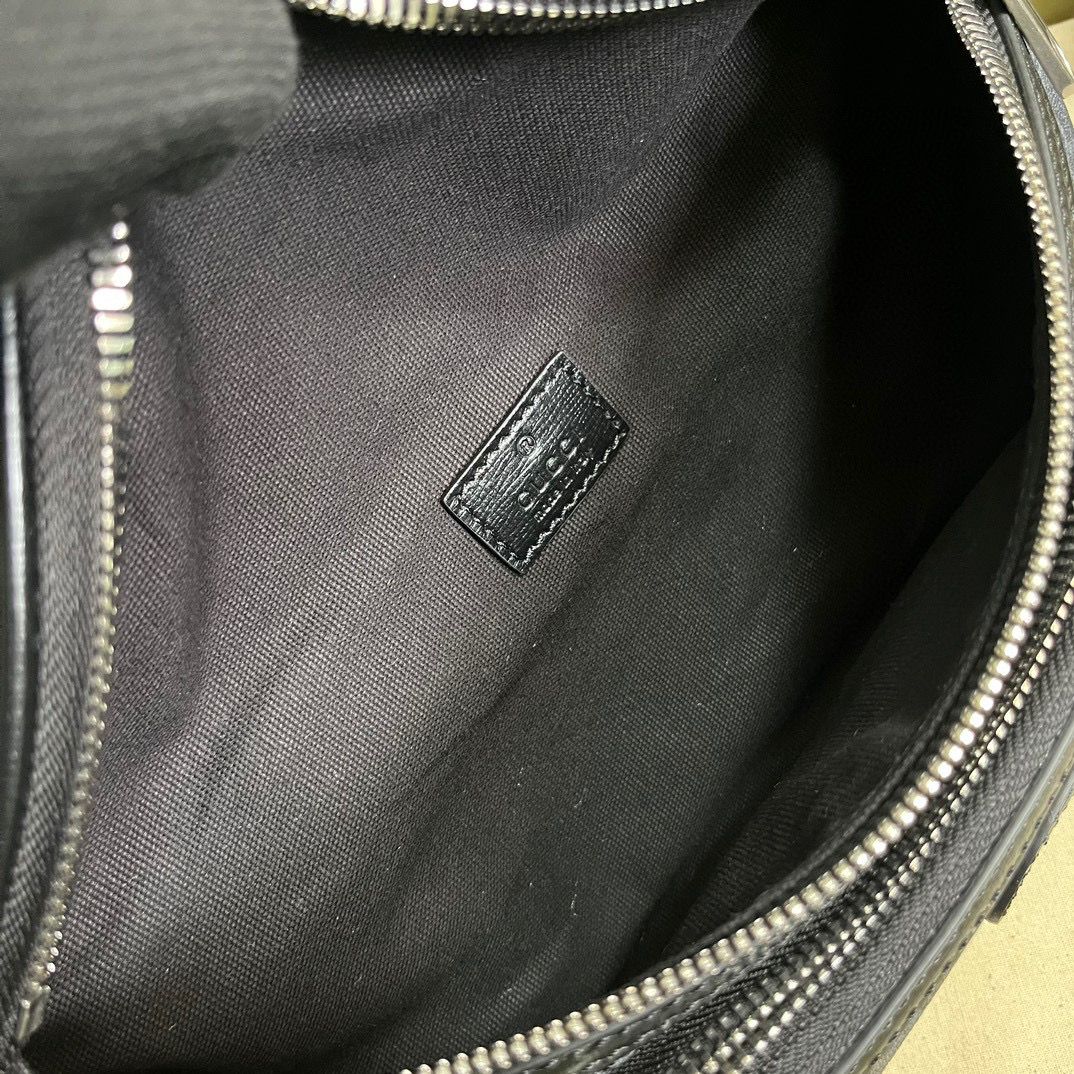 Black Men's Belt bag